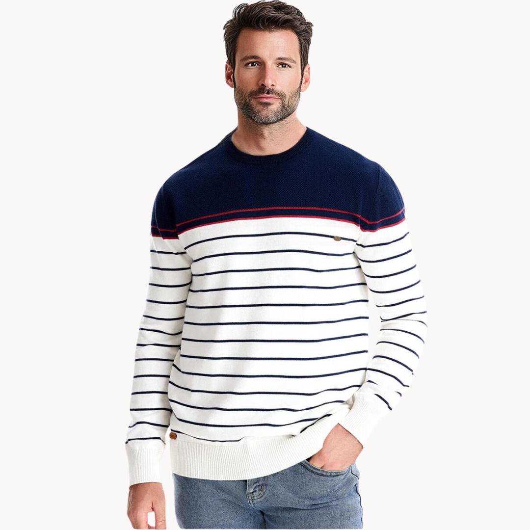 Atlantic Mockneck Trui | Savon