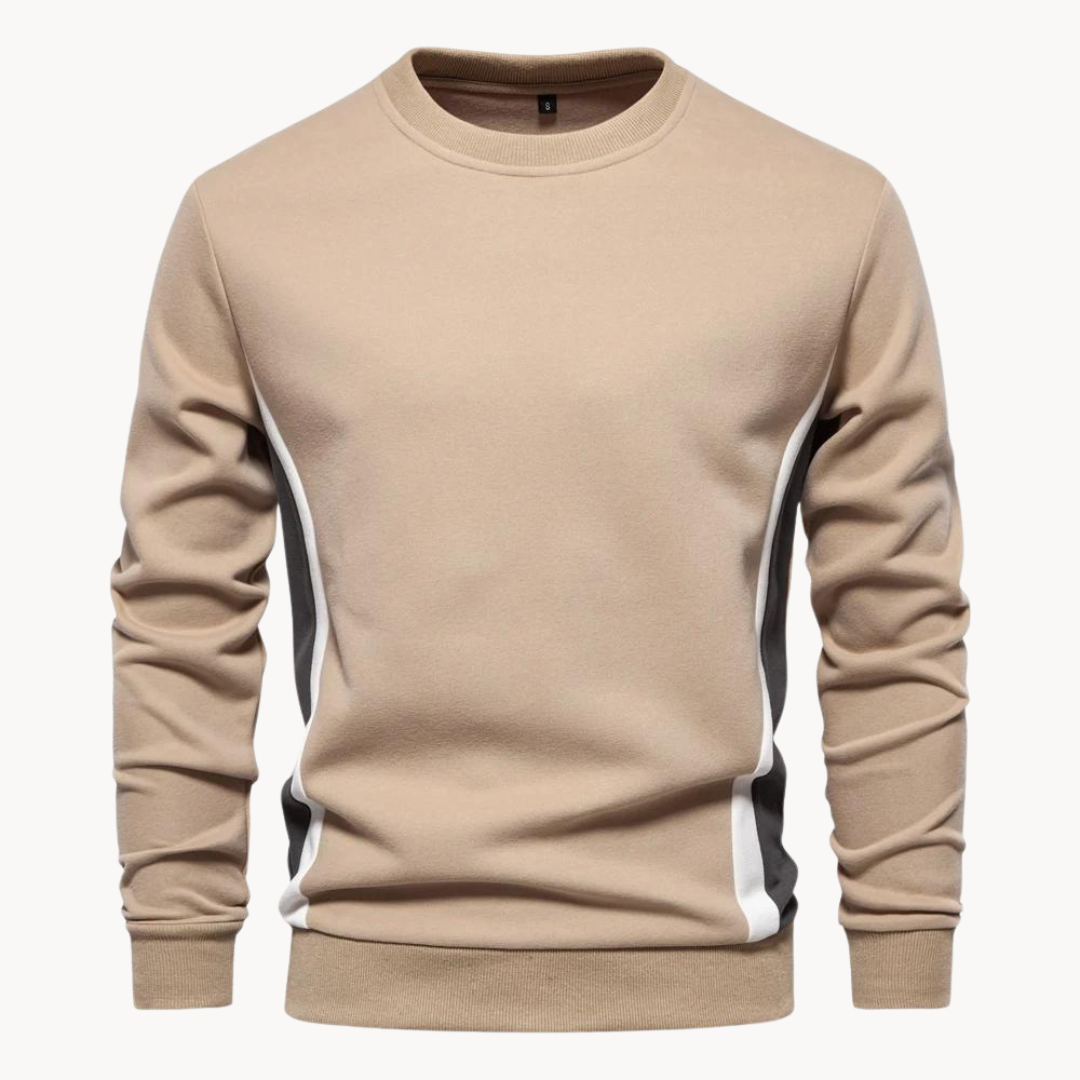 Arlo Button Mockneck Trui | Savon