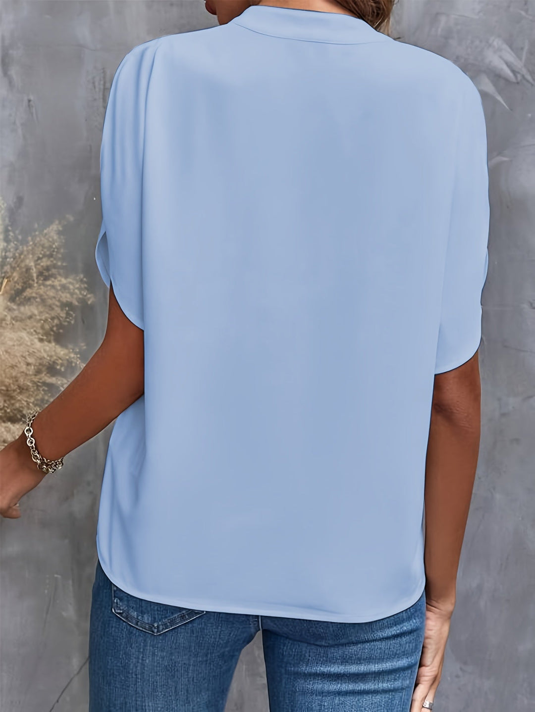 Beth Blouse met brede mouwen | Savon